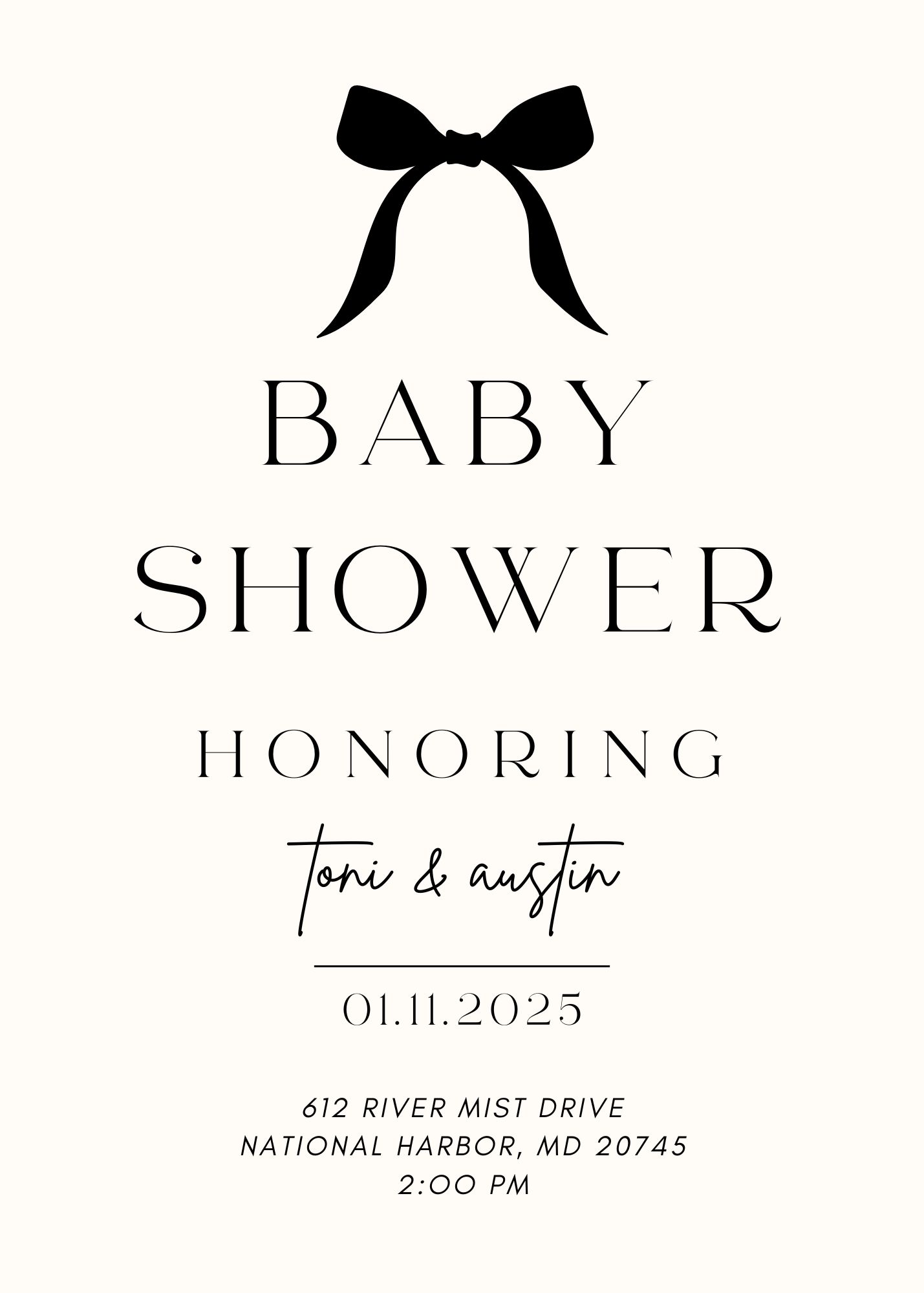 Baby Shower Invitation